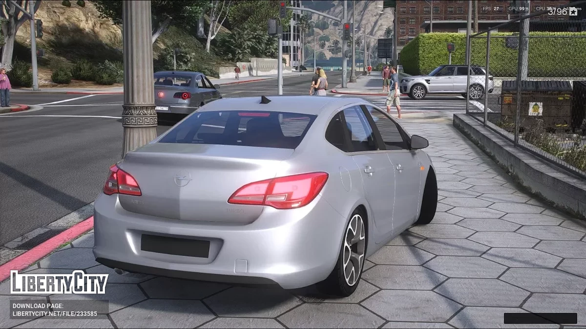 Opel Astra J Sedan / GTA 5
