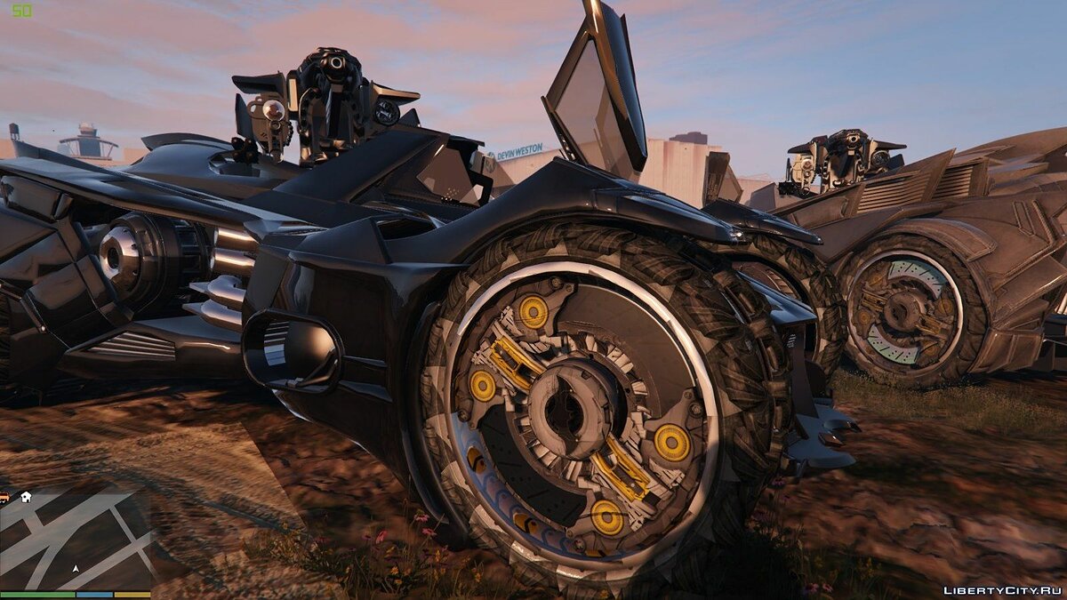 Скачать Batmobile MK2 1.0 для GTA 5