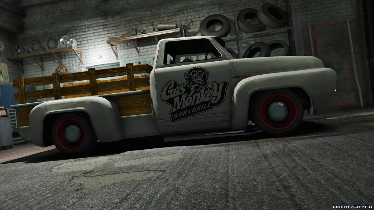 Gas Monkeys Hot Rod 1.0 / GTA 5