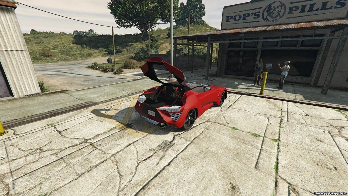 Bertone Mantide 2010 v0.01 / GTA 5