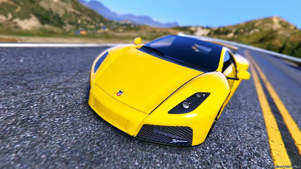 GTA Spano [Tuning  Auto Spoiler] / GTA 5