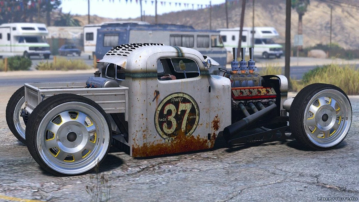 Dumont Type 47 Rat Rod [Animated | Replace] 2.0 / GTA 5