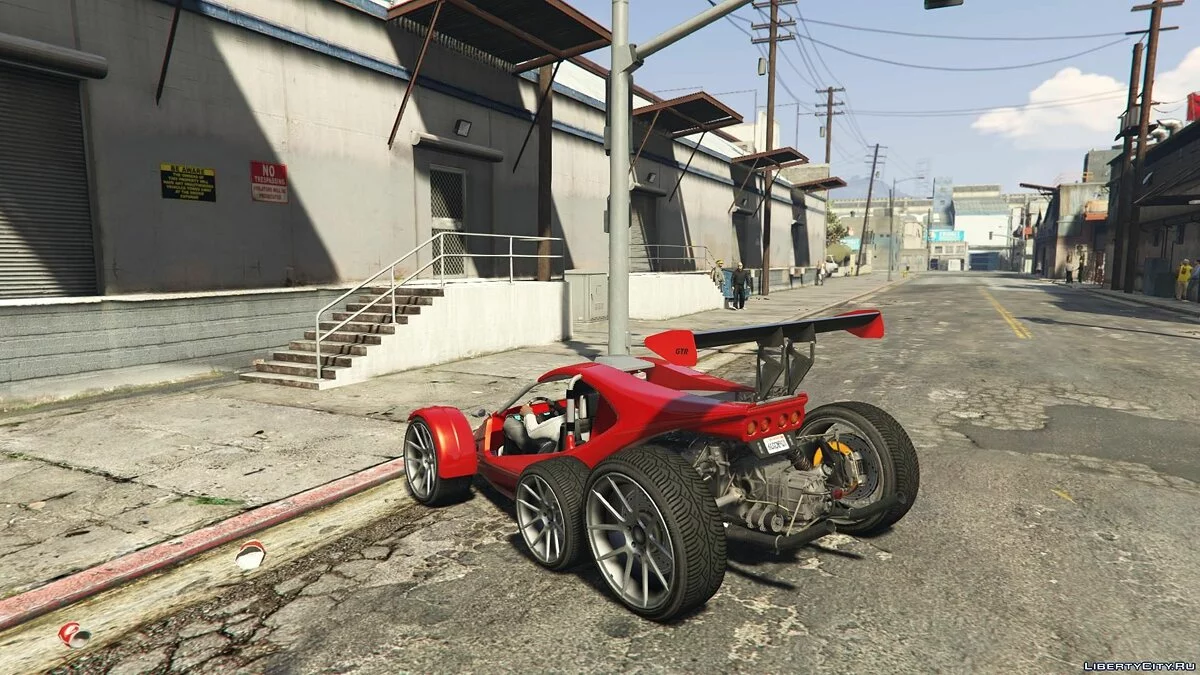 Six-Wheeled Raptor Car [Add-On / Replace] / GTA 5