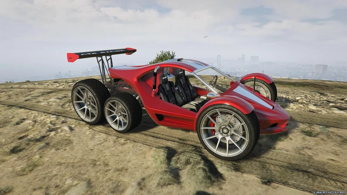 Six-Wheeled Raptor Car [Add-On / Replace] / GTA 5