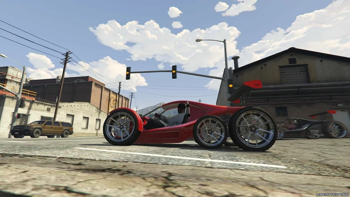 Six-Wheeled Raptor Car [Add-On / Replace] / GTA 5