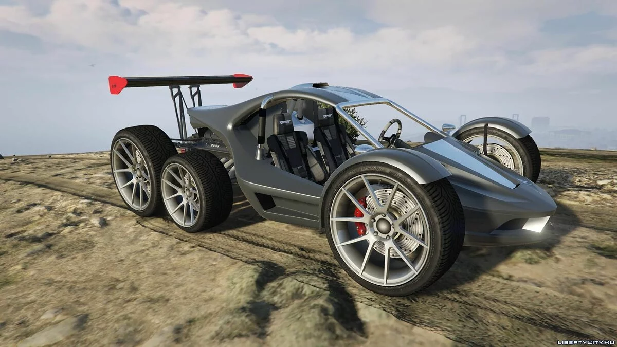 Six-Wheeled Raptor Car [Add-On / Replace] / GTA 5