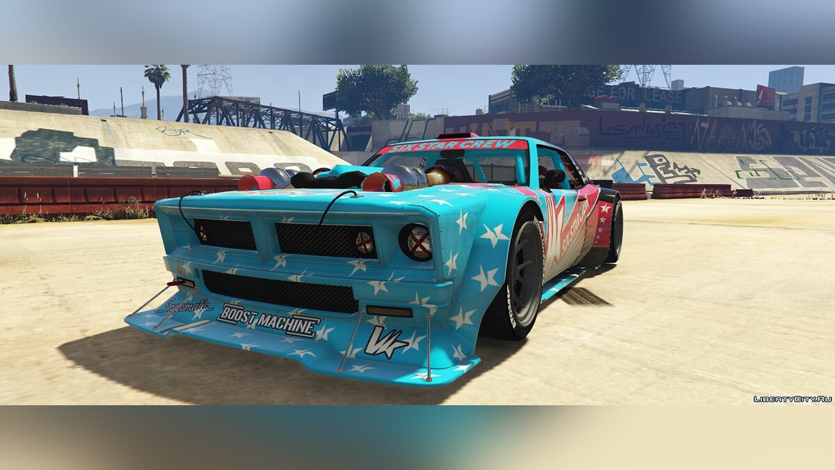 Скачать Declasse Drift Tampa V2 (Tuners & Outlaws) [Add-On | Liveries] для  GTA 5