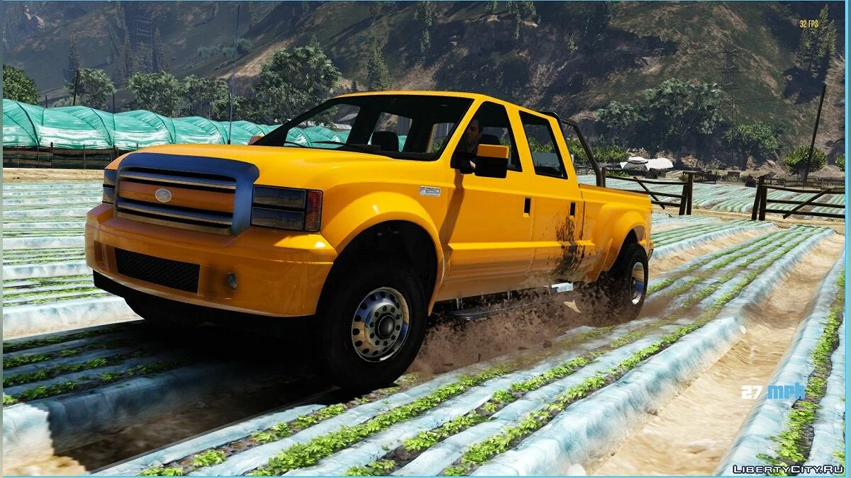 Sadler dually 0.5 with ford badges 0.5 / GTA 5