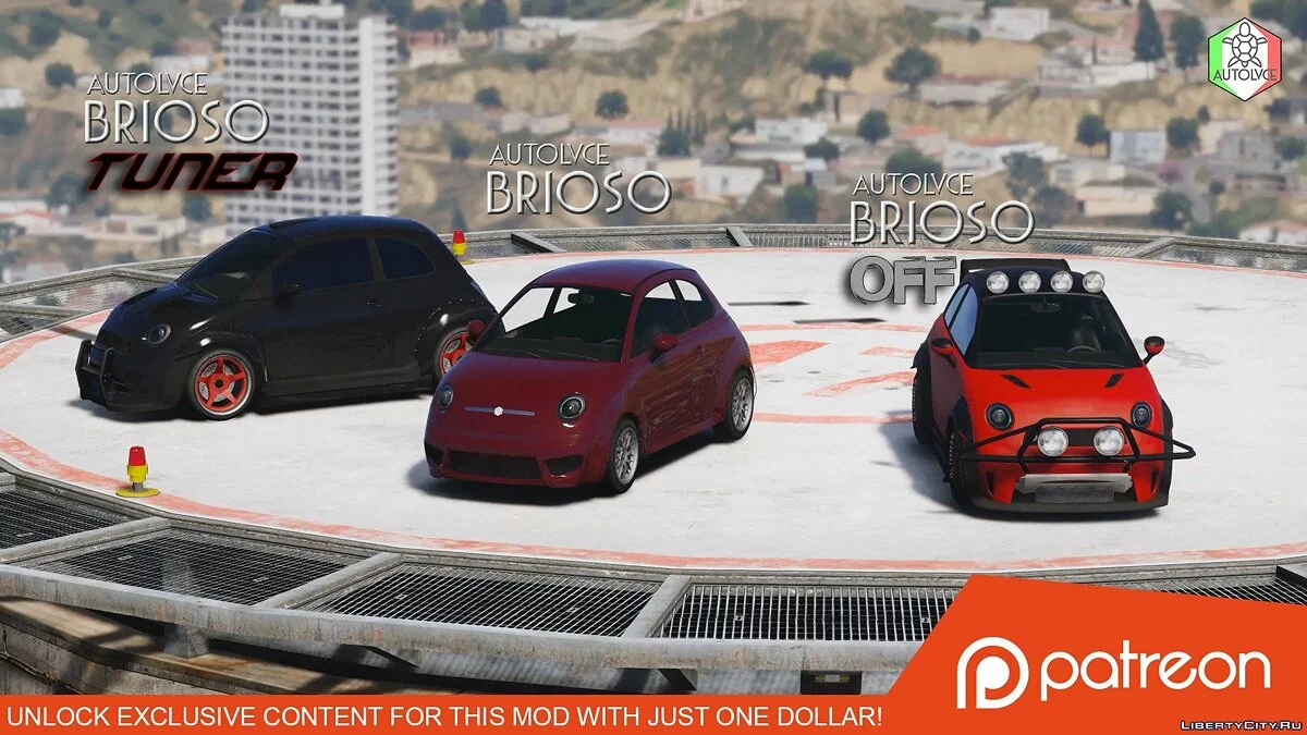 AutoLvce Brioso (Grotti Brioso Standard) [Replace] 2.0 / GTA 5