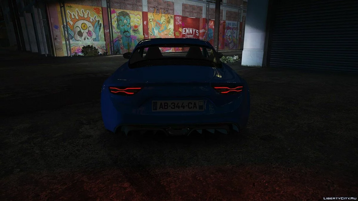 Alpine A110 2018 0.1 / GTA 5