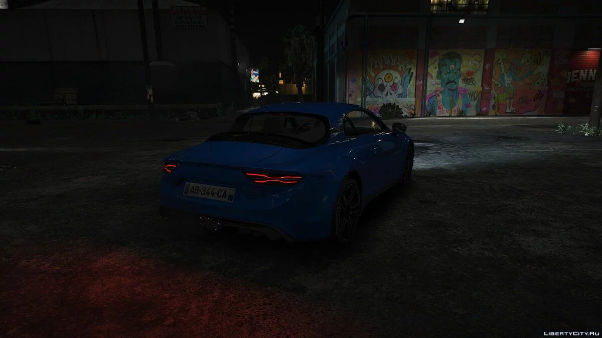 Alpine A110 2018 0.1 / GTA 5