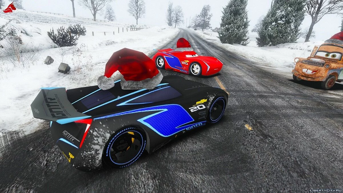 Jackson Storm (Disney Cars) Christmas [Add-on|Replace] HQ / GTA 5