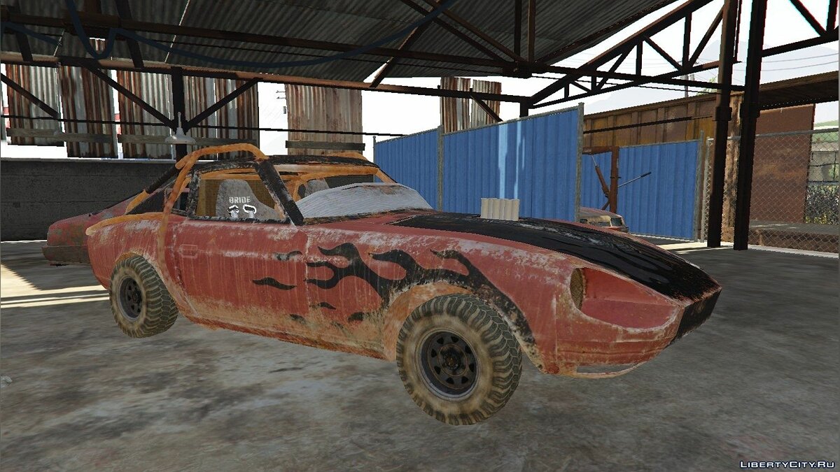 Скачать Машина из фильма «Безумный Макс» - Datsun 240z Mad Max для GTA 5