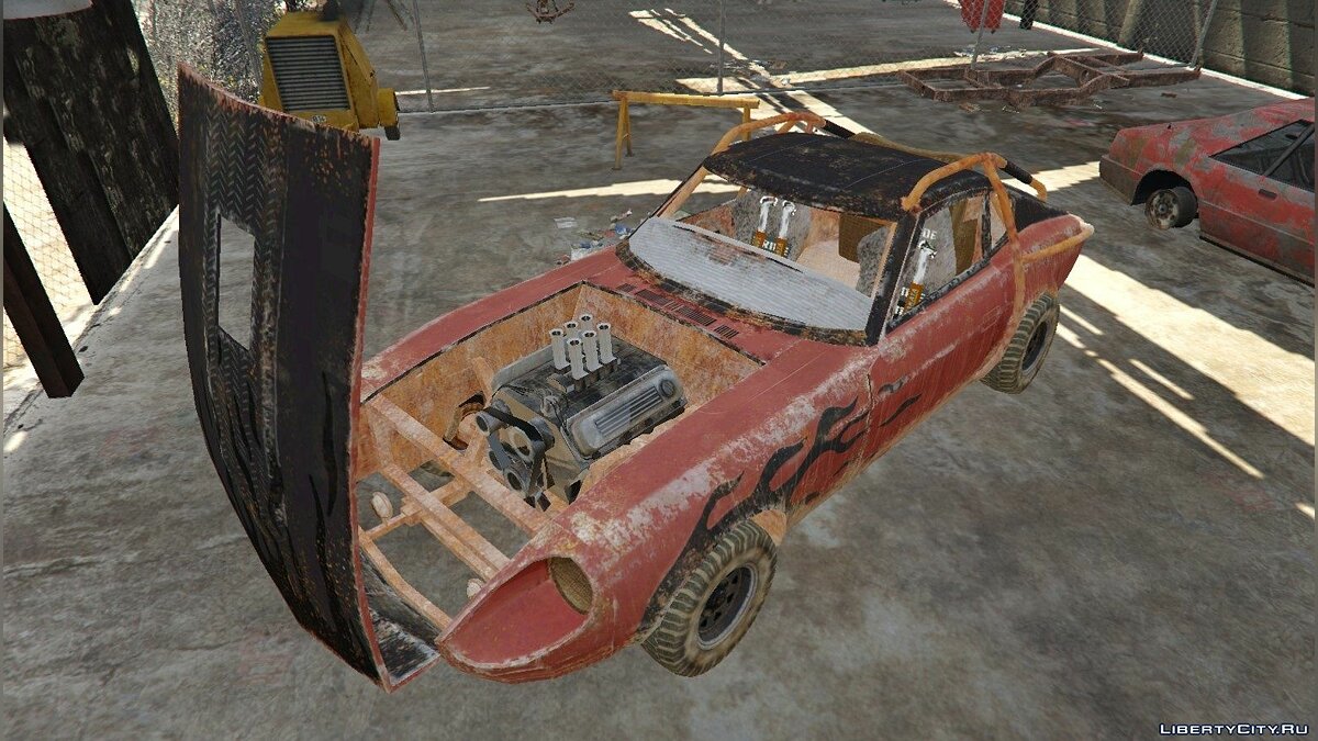 Скачать Машина из фильма «Безумный Макс» - Datsun 240z Mad Max для GTA 5