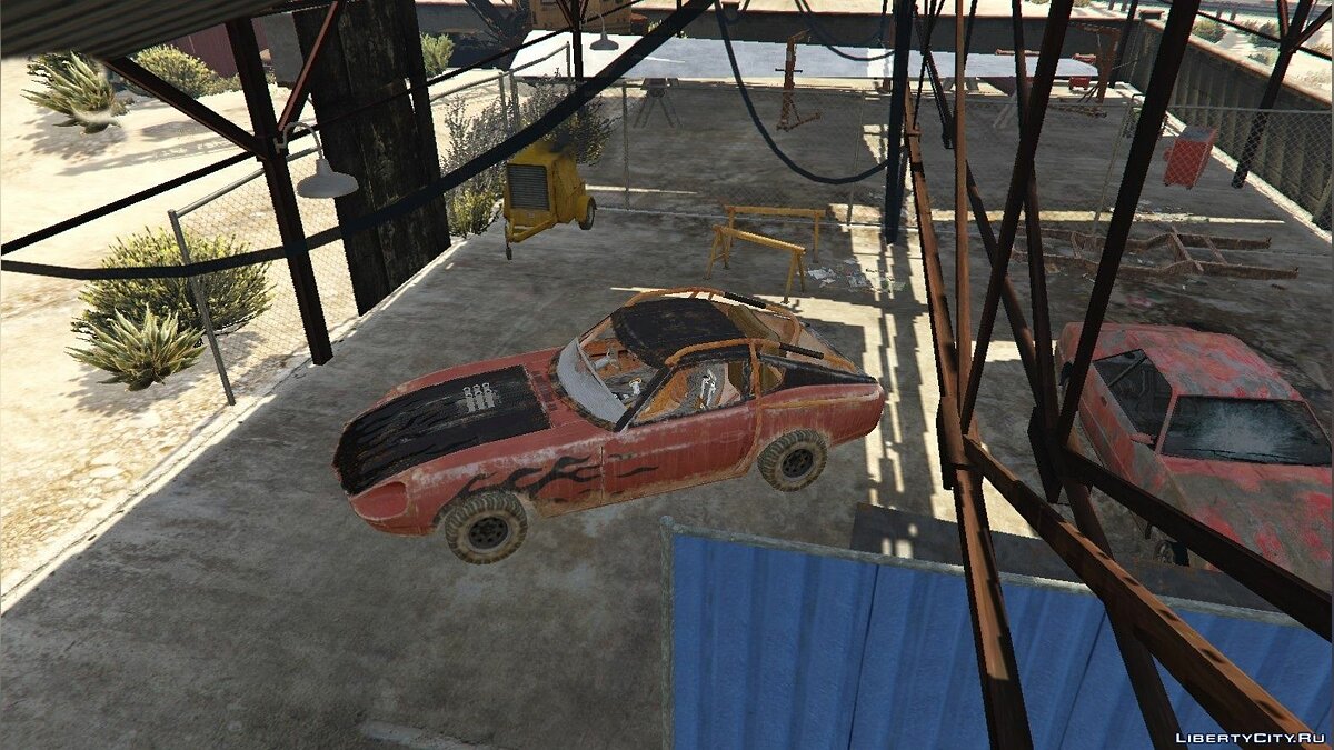 Скачать Машина из фильма «Безумный Макс» - Datsun 240z Mad Max для GTA 5