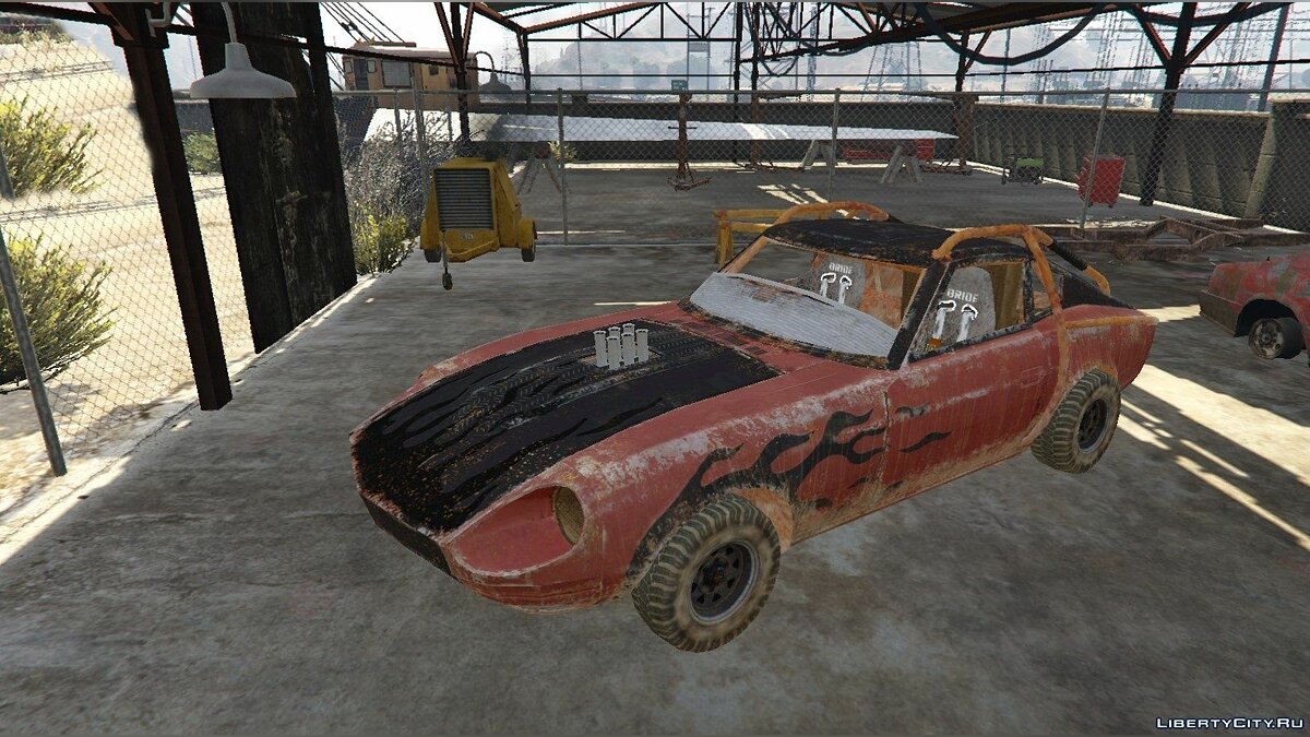 Скачать Машина из фильма «Безумный Макс» - Datsun 240z Mad Max для GTA 5