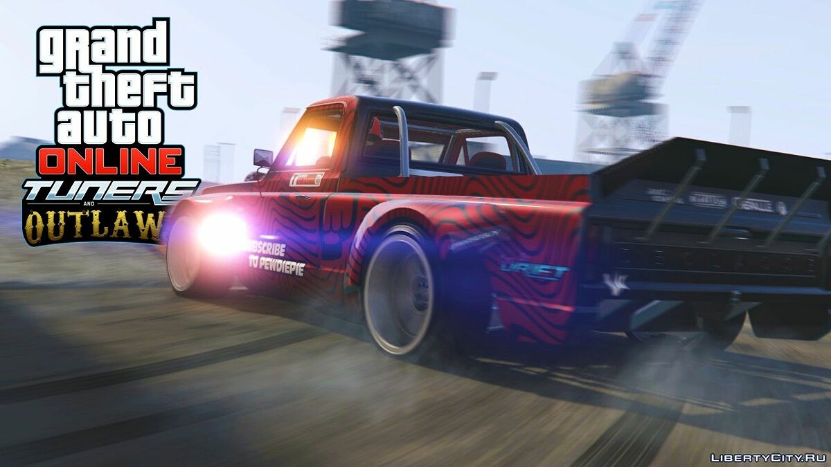 Скачать 6STR Declasse Drift Yosemite [Add-On Tuning] для GTA 5