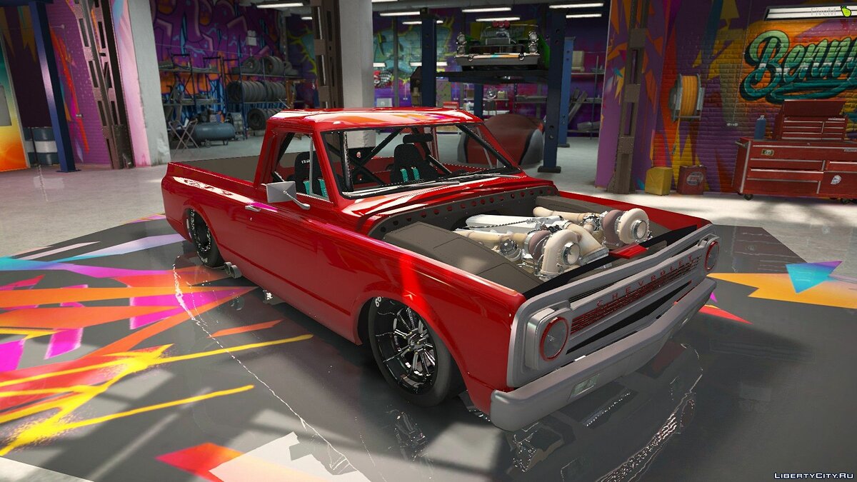 Скачать Custom C10 Drag Spec [FiveM] 1.0 для GTA 5