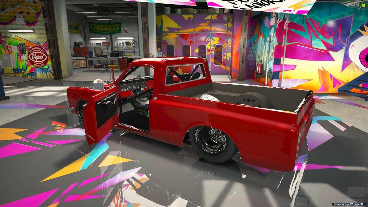 Скачать Custom C10 Drag Spec [FiveM] 1.0 для GTA 5