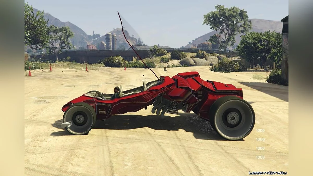Futuristic Car 'Striker' 1.0 / GTA 5