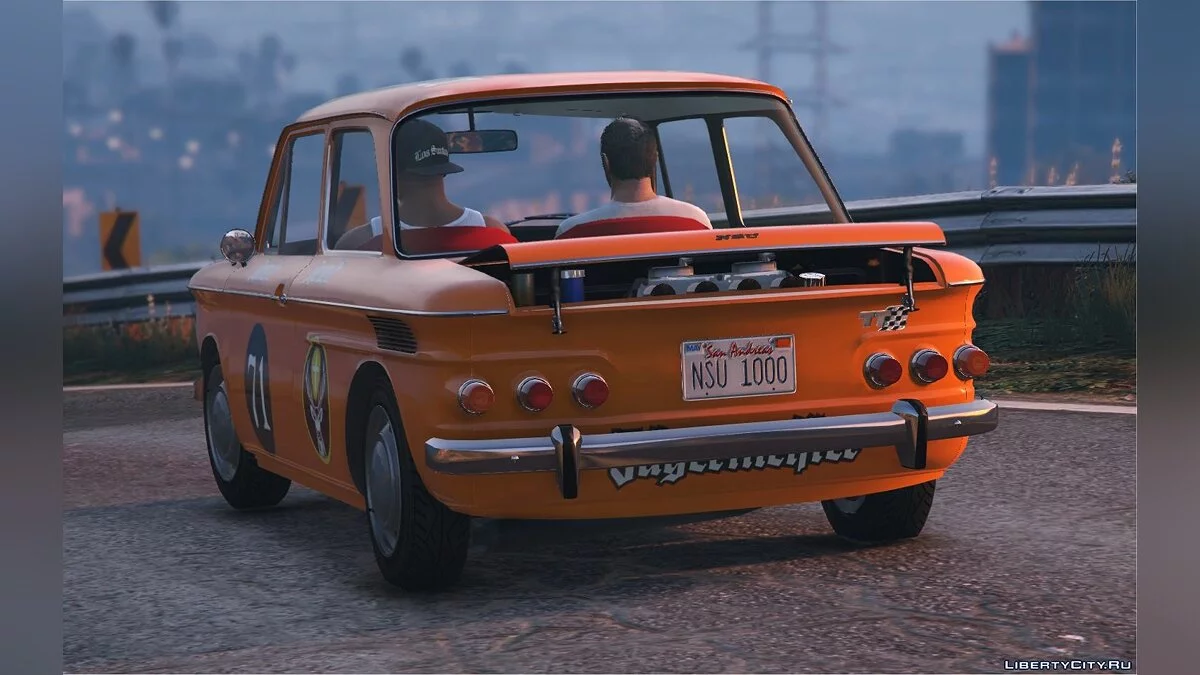 NSU Prinz 1000 TT [Add-On / Replace | Tuning | Liveries | LODS] 1.0 / GTA 5