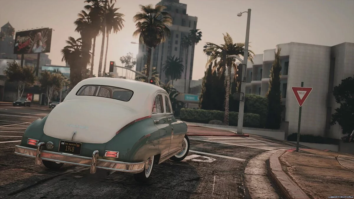 1948 Packard Standard Eight w Police version [Add-On | Extras | LODs] 1.3 / GTA 5