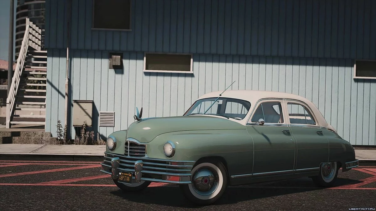 1948 Packard Standard Eight w Police version [Add-On | Extras | LODs] 1.3 / GTA 5