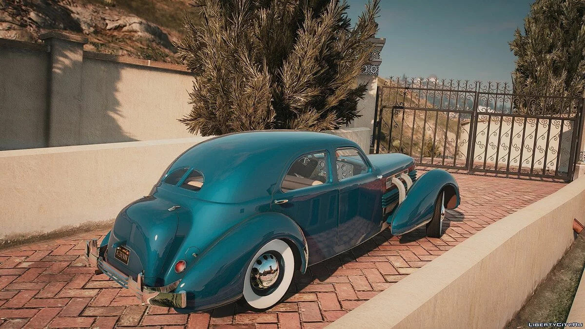 1937 Cord 812 Charged Beverly Sedan [Add-On | LODs | Extras] 1.0 / GTA 5