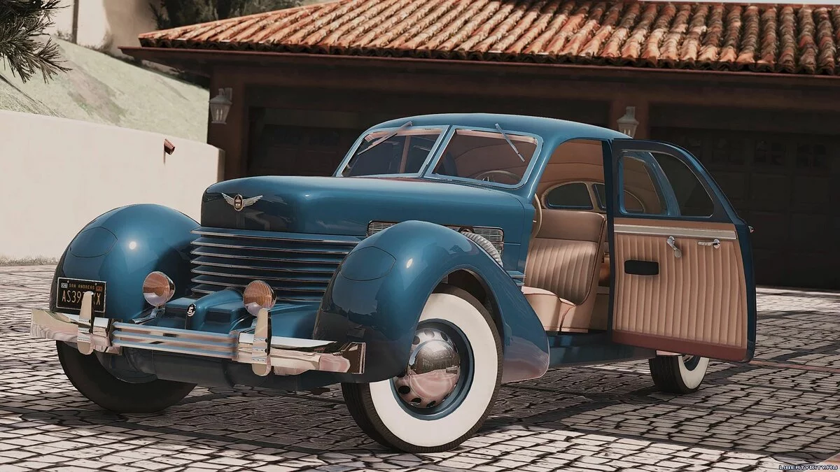 1937 Cord 812 Charged Beverly Sedan [Add-On | LODs | Extras] 1.0 / GTA 5