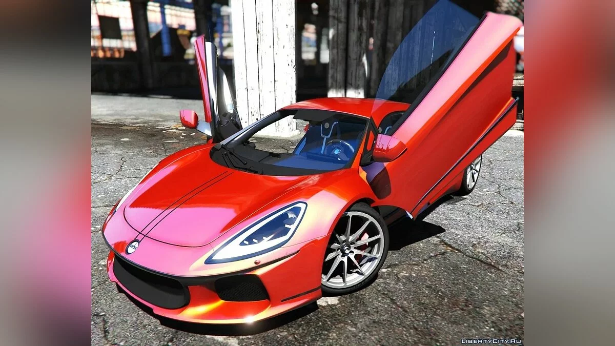 2018 ATS GT [ Add-On | Dirtmap | Digital Dials | Autospoiler | Scissor Doors ] 1.0 / GTA 5