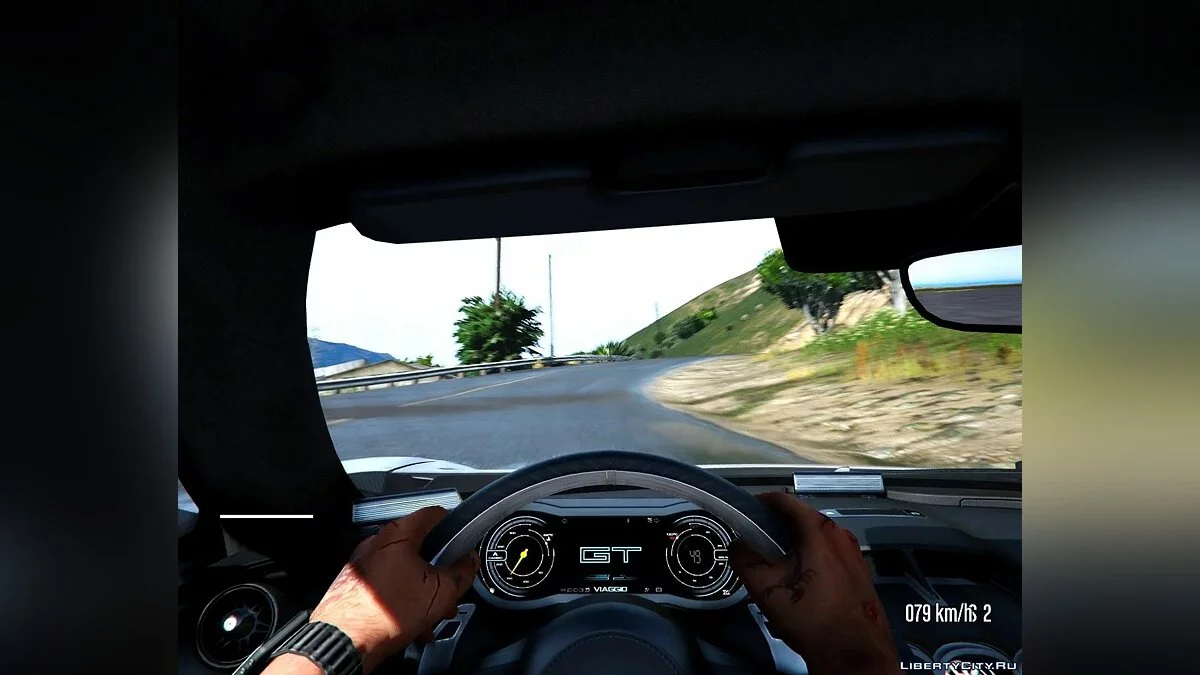 2018 ATS GT [ Add-On | Dirtmap | Digital Dials | Autospoiler | Scissor Doors ] 1.0 / GTA 5