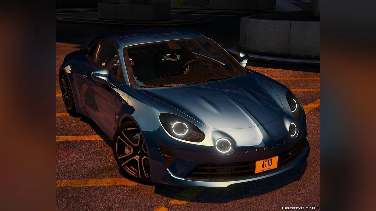 2018 Alpine A110 [Add-On] Final 0.2 / GTA 5