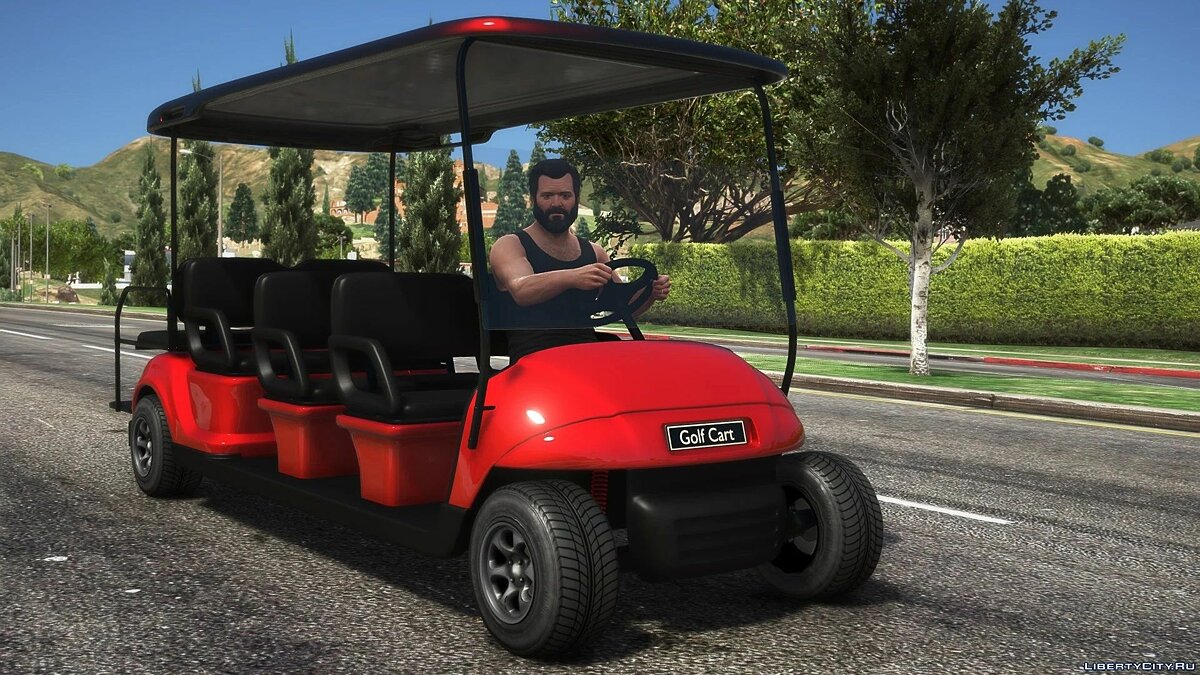 Скачать Limo Golf Cart [Add-On / Replace] 1.0 для GTA 5