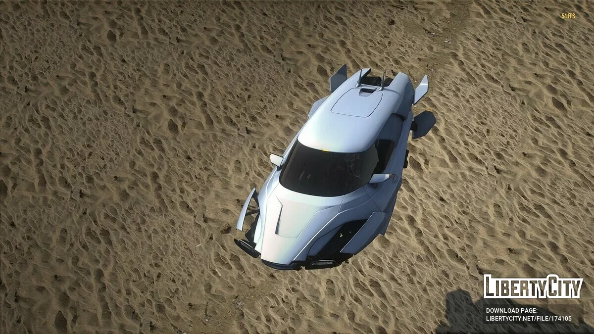 Cyberpunk Hovercar (deluxo) v1.0 / GTA 5