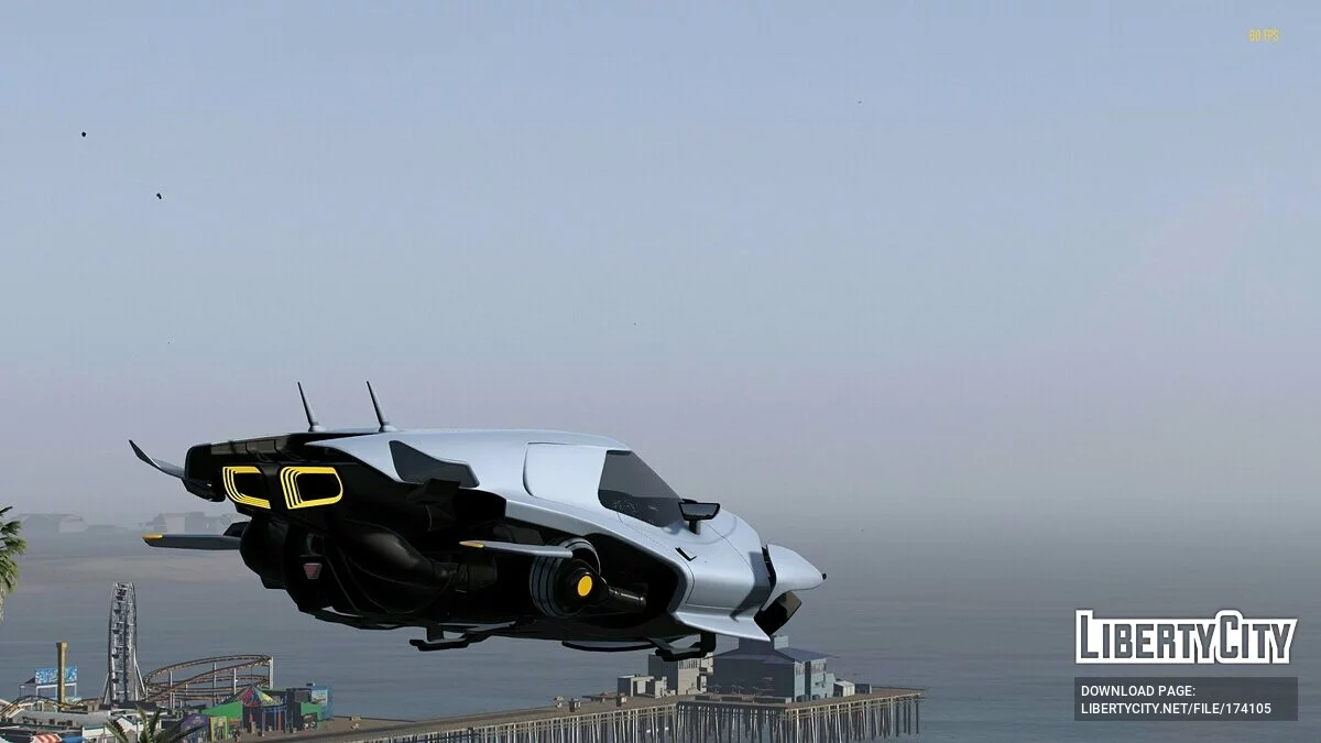 Cyberpunk Hovercar (deluxo) v1.0 / GTA 5