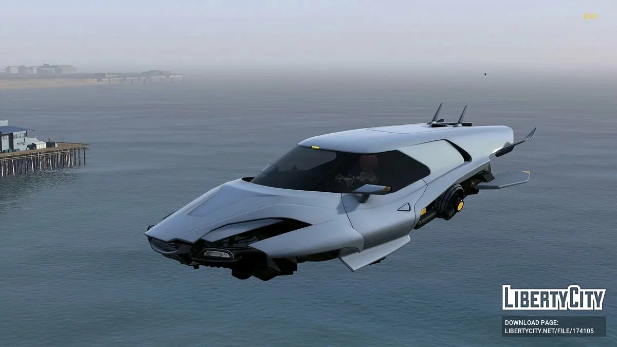 Cyberpunk Hovercar (deluxo) v1.0 / GTA 5