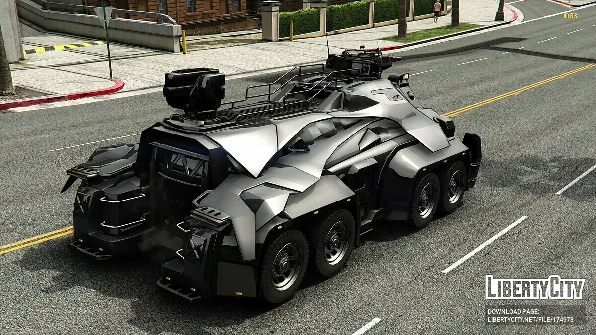 MIKE Armored car 8X8 v1.0 / GTA 5