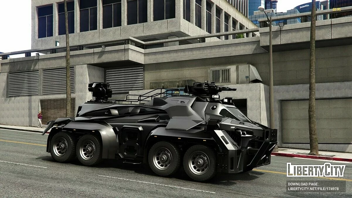 MIKE Armored car 8X8 v1.0 / GTA 5