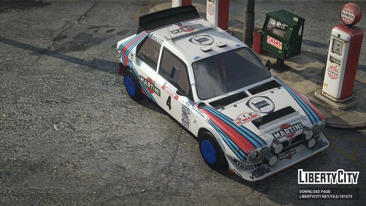 1986 Lancia Delta S4 [Add-On / FiveM] 1.0 / GTA 5