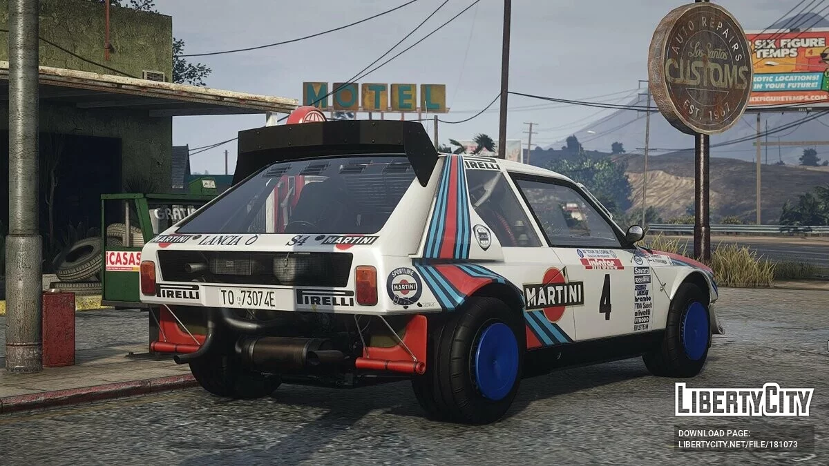 1986 Lancia Delta S4 [Add-On / FiveM] 1.0 / GTA 5
