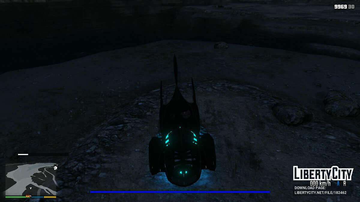 Скачать Batman Forever Batmobile 1995 [Add-On] 0.4 для GTA 5