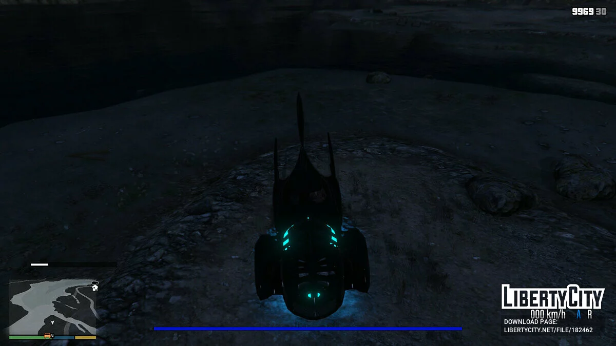 Batman Forever Batmobile 1995 [Add-On] 0.4 / GTA 5