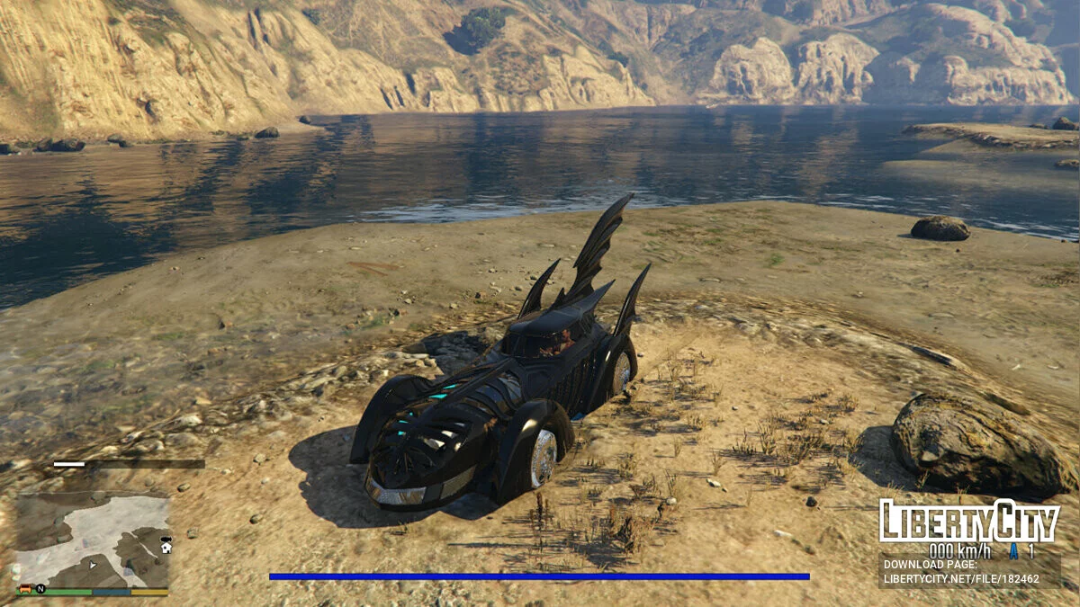 Batman Forever Batmobile 1995 [Add-On] 0.4 / GTA 5