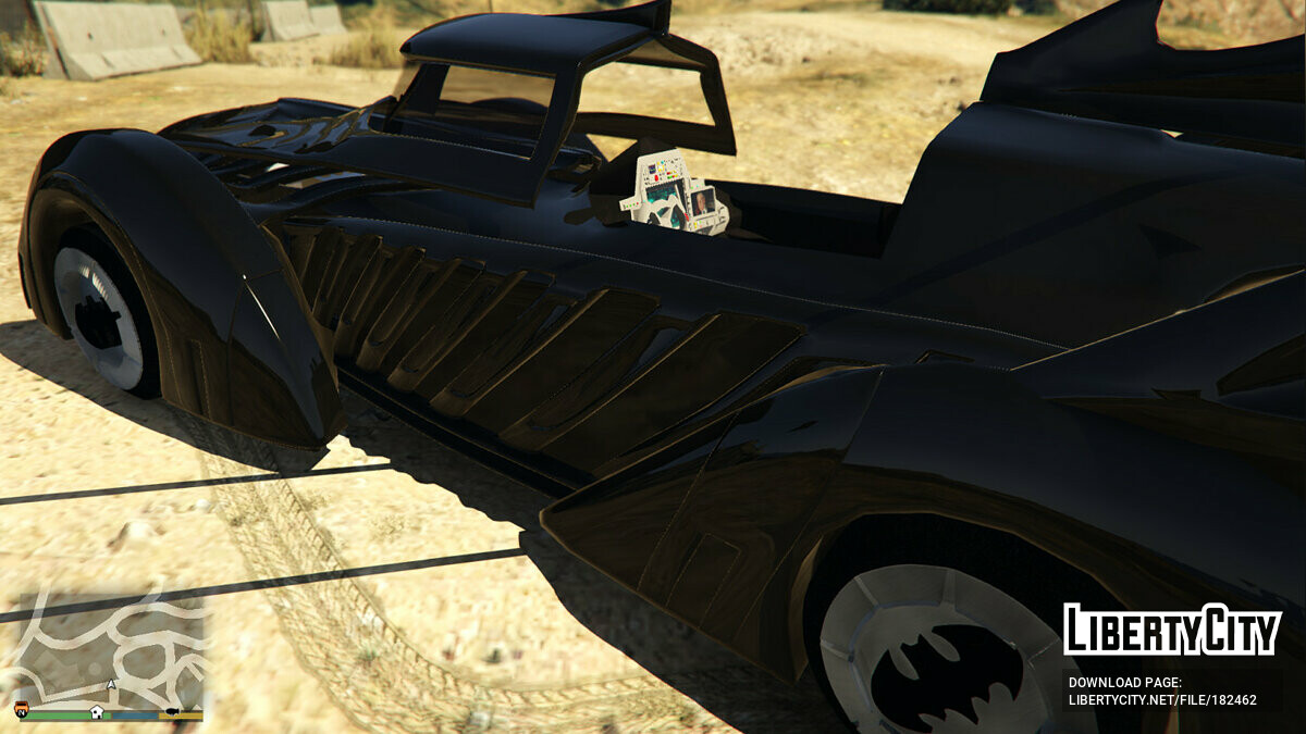 Скачать Batman Forever Batmobile 1995 [Add-On] 0.4 для GTA 5