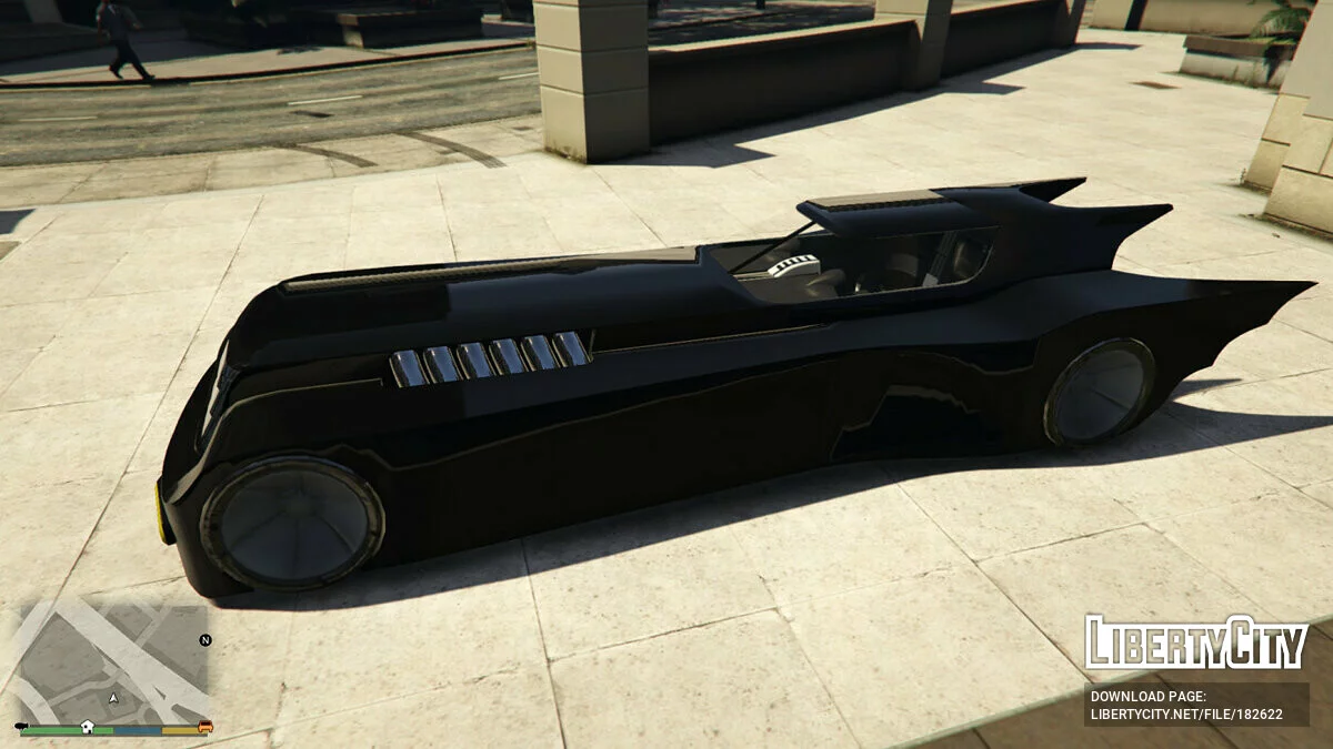Batmobile Animated [Add-On] 0.4 / GTA 5