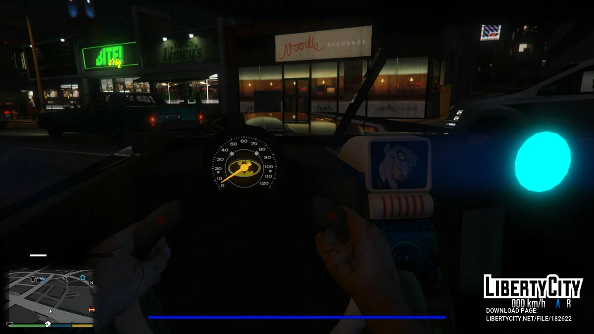 Batmobile Animated [Add-On] 0.4 / GTA 5