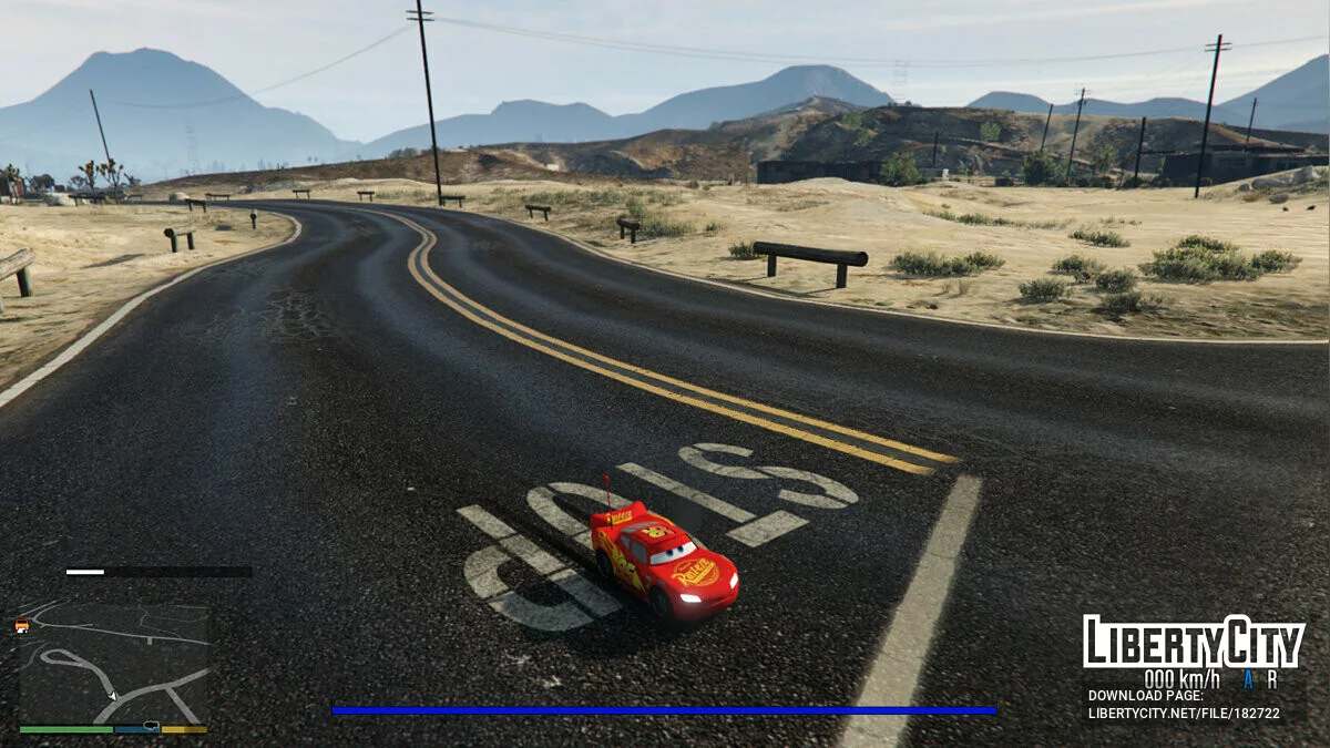 Cars RC McQueen [Add-On] 0.1 / GTA 5