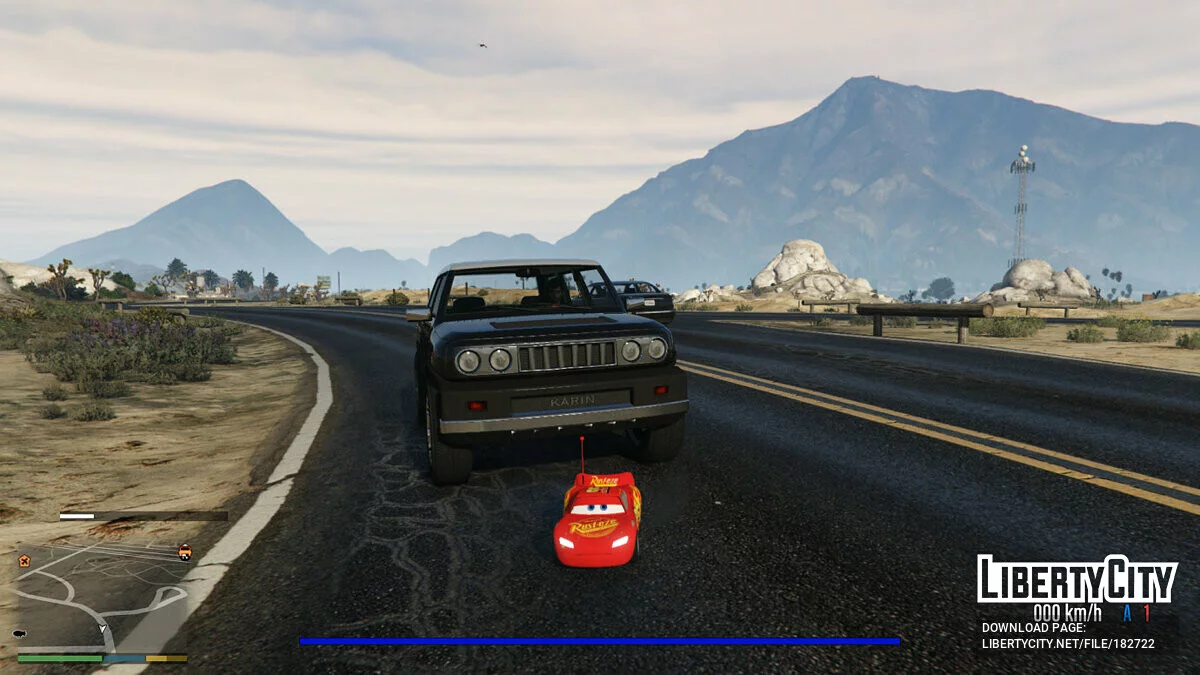 Cars RC McQueen [Add-On] 0.1 / GTA 5