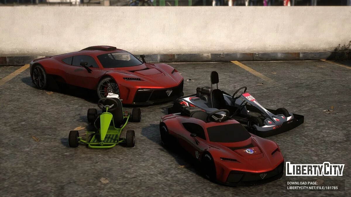 Dinka Veto Krieger Kids-Kart [Add-On | LODs] 1.0 / GTA 5