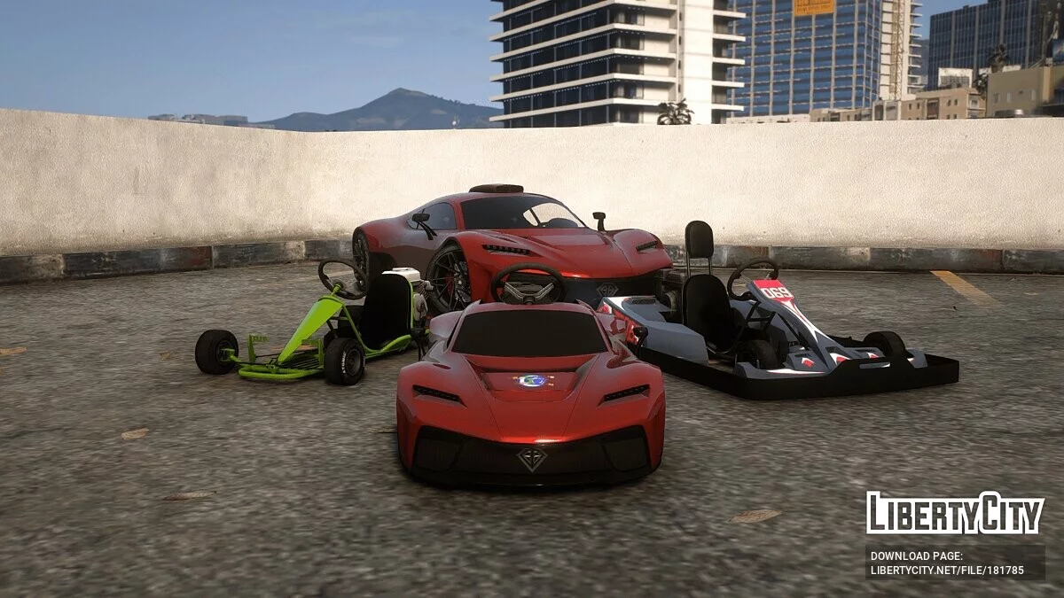 Dinka Veto Krieger Kids-Kart [Add-On | LODs] 1.0 / GTA 5